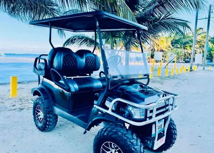 Coastalbay 2 & Golf Cart * San Pedro (Ambergris Caye)